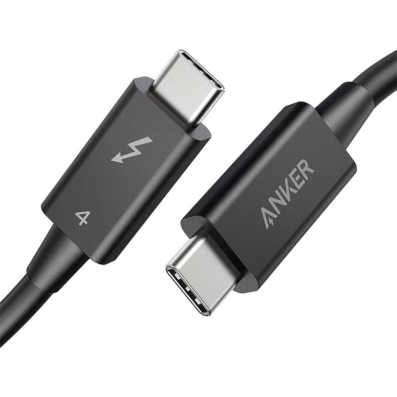 Anker USB-C & USB-C Thunderbolt 4 100W ケーブル 0.7m A8859011-Y1