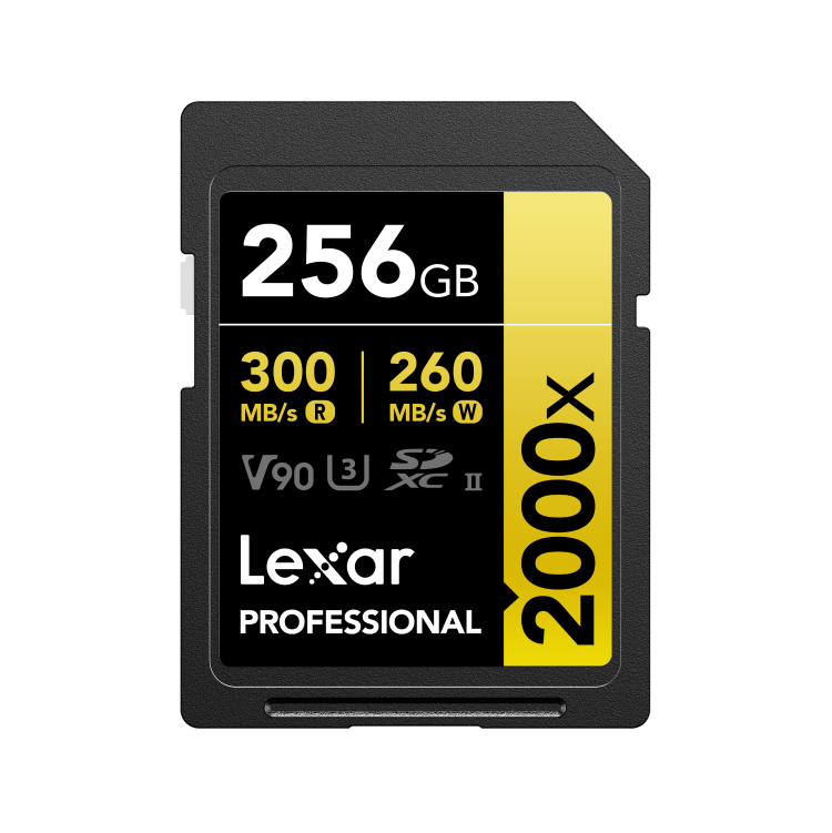 Lexar Professional 2000x GOLD 256GBの商品画像
